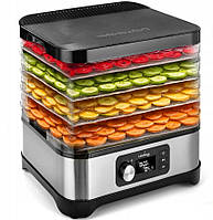 Сушка Lehmann Secado 450 Вт побутова електрична дегідратор для продуктів грибів овочів фруктів W_2459