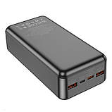 УМБ Повербанк PowerBank HOCO J108B Universe 22.5W (30000mAh) Black, фото 4