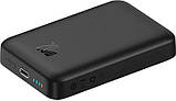 Повербанк Baseus Magnetic Mini wireless quick charging 10000mAh 20W Black, фото 4