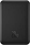 Повербанк Baseus Magnetic Mini wireless quick charging 10000mAh 20W Black, фото 6