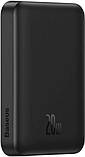 Повербанк Baseus Magnetic Mini wireless quick charging 10000mAh 20W Black, фото 8