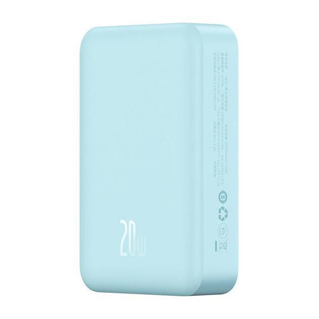 Повербанк Baseus Magnetic Mini Wireless Fast Charge 20 000 mAh 20W Blue