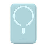 Повербанк Baseus Magnetic Mini Wireless Fast Charge 20 000 mAh 20W Blue, фото 2