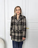 Жакет жіночий Палермо темна клітина, фото 3