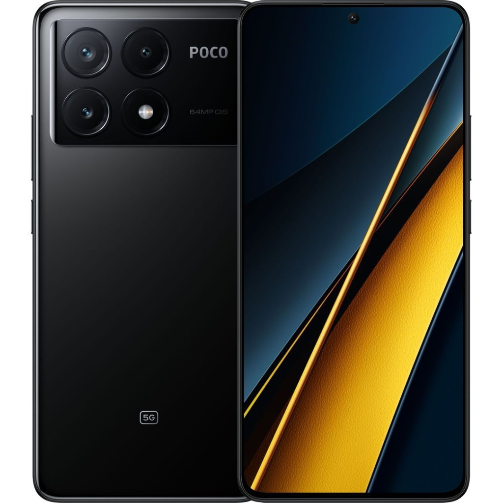 Смартфон Poco X6 Pro 5G 8/256GB Black, фото 1