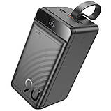Повербанк Hoco J123D Element 22.5W+PD20W fully compatible with LCD and LED-lamp 90 000mAh Black, фото 7