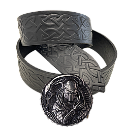 Ремінь (тиснення) з пряжкою Чужий нейзильбер bb68