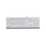 Клавіатура A4tech FKS10 Fstyler Sleek MMedia Comfort, USB (US+Ukrainian+Russian) White, фото 3