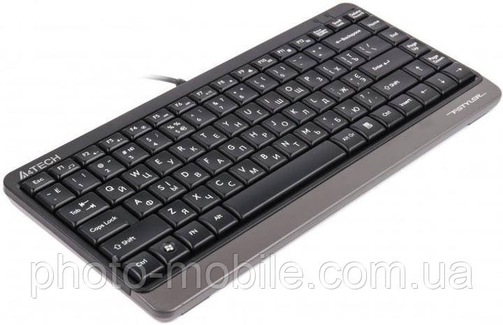 Клавіатура A4tech FKS11 Fstyler Compact Size keyboard, USB FKS11 Grey