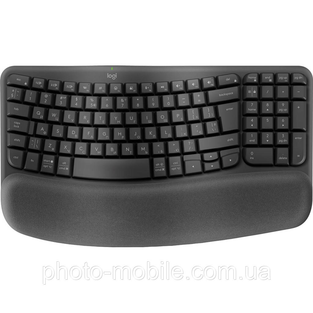Клавіатура Logitech Wave Keys Bluetooth/Wireless Black