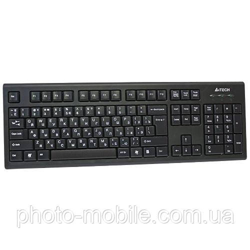 Клавіатура дротова A4tech KR-85, PS/2, стандартна, Black