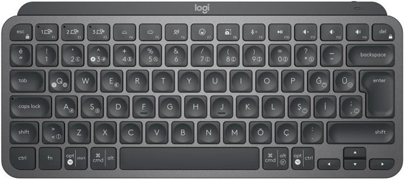 Клавіатура Logitech MX Keys Mini Minimalist Wireless, US, Graphite