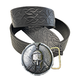 Ремінь (тиснення) з пряжкою Легіонер нейзильбер bb69