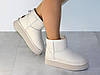 Уггі жіночі шкіряні зимові молочні 41р, фото 3
