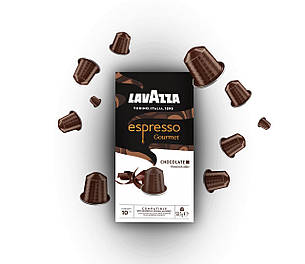 Кава Lavazza Espresso Gourmet Chocolate, 10 капсул Nespresso, фото 2
