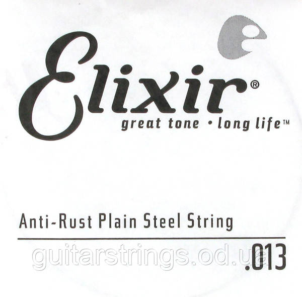 Струна Elixir 13013 Anti-Rust Plain Steel 0.13 (акустика\электро)