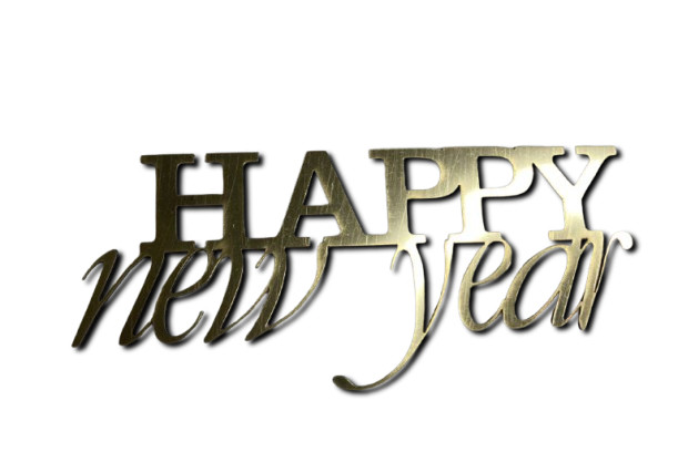 Дзеркальний топер Happy New Year (Slado)