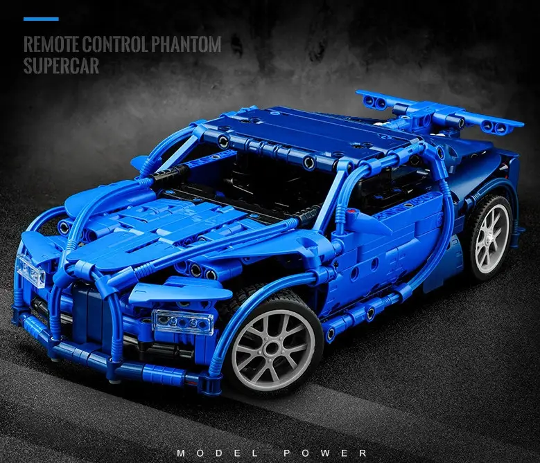 Конструктор Спортивна машина на радіокеруванні Bugatti, 531 дит, 54005