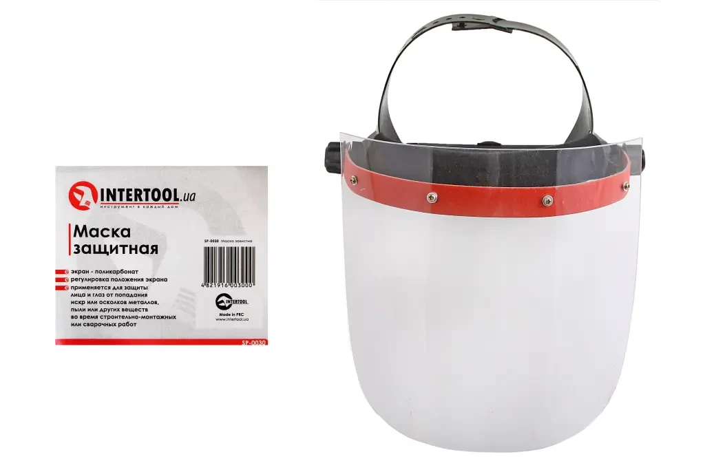 Маска захисна для обличчя Intertool, фото 1