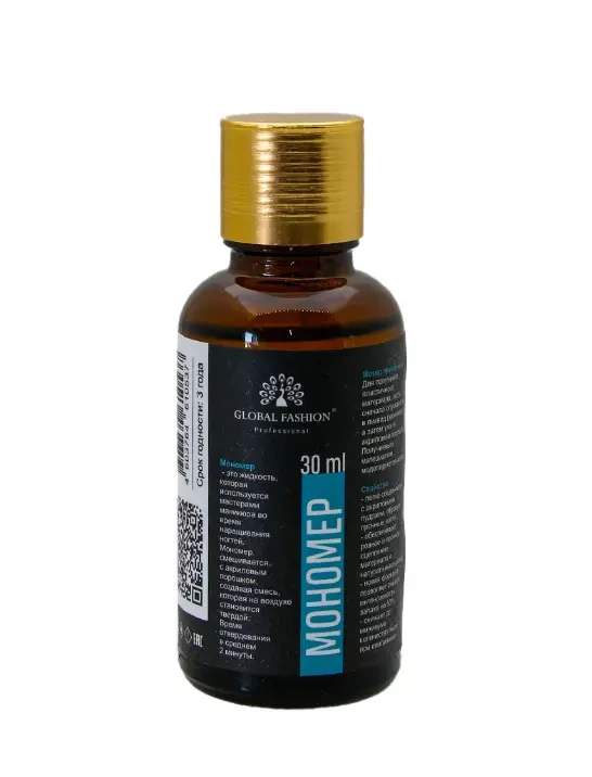 Global Fashion Мономер для акрилового нарощування, 30 мл, фото 1