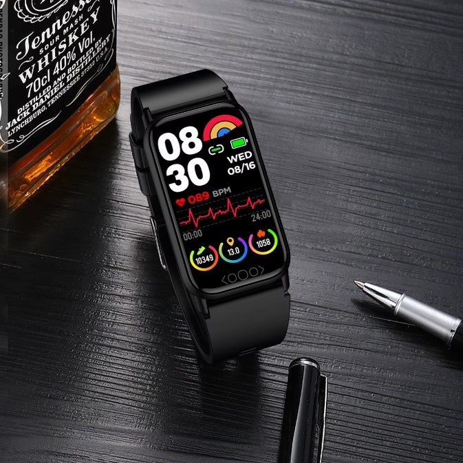 Фітнес-браслет Smart Fitness Band чоловічий смарт браслет жіночий спортивний смарт-годинник smart watch, чорний