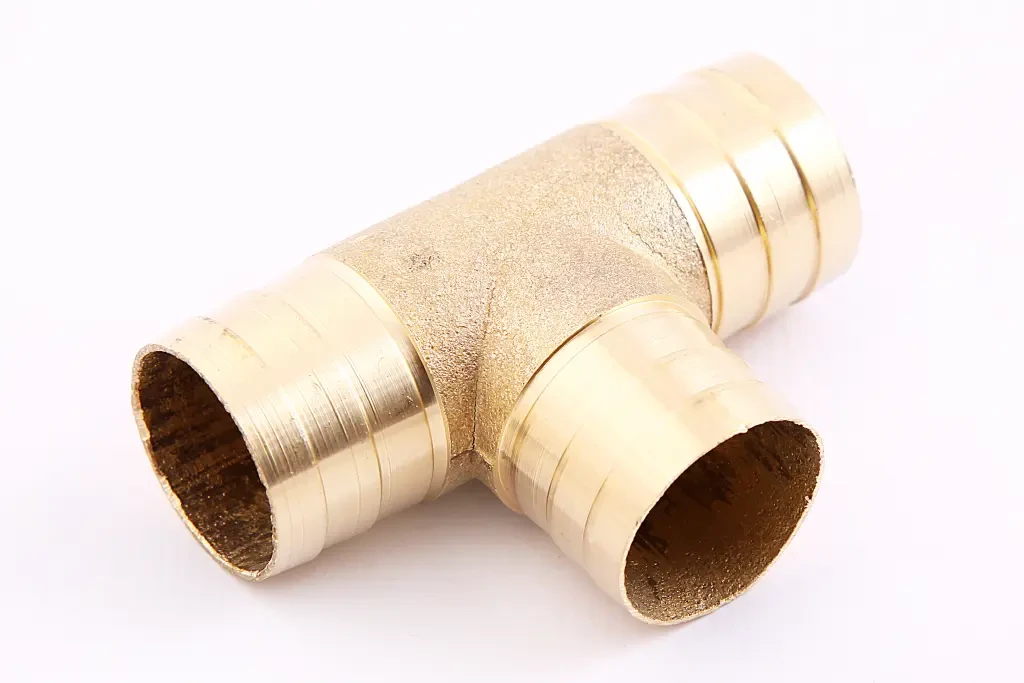 З'єднання під шланг тройник d25*25м латунний "Белебей Фортеж", фото 1