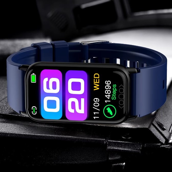 Фітнес-браслет Smart Fitness Band чоловічий смарт браслет жіночий спортивний смарт годинник smart watch, синій