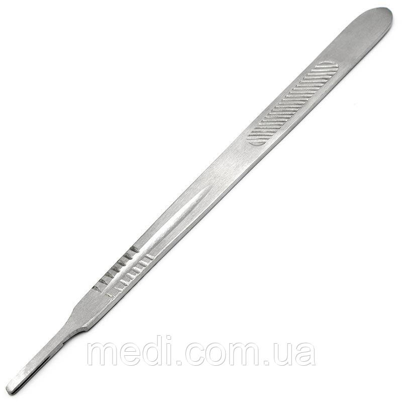 Ручка скальпеля велика, багаторазова, 200 мм (леза № 18 – 36) PI-01-1015.1, фото 1
