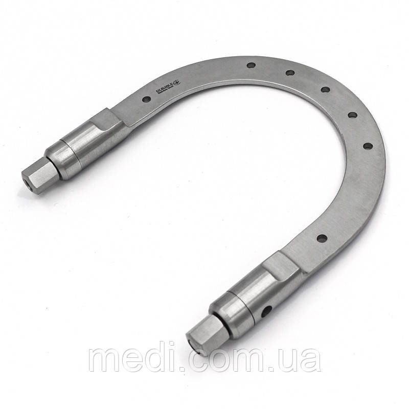 Скоба Кіршнера для скелетного витягування, мала, 120 мм х 120 мм DHS-10-853-15, фото 1