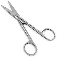 Ножиці операційні прямі гострокінцеві, 140 мм PI-02-1122