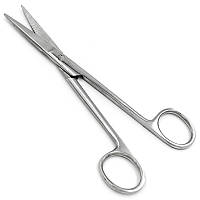 Ножиці операційні прямі гострокінцеві, 170 мм PI-02-1124