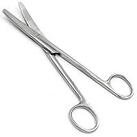 Ножиці операційні зігнуті тупокінцеві, 170 мм PI-02-1114