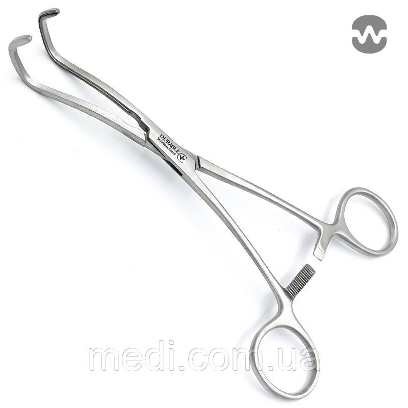 Затискач атравматичний Дерра, 170 мм DHS-12-182-17, фото 1