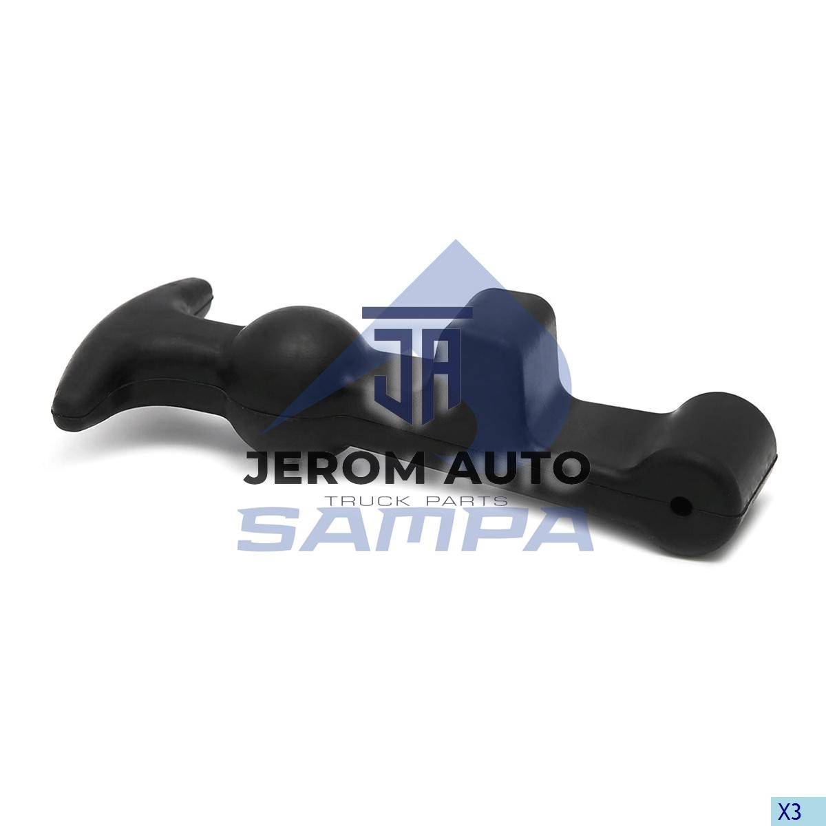 Зачіп гумовий кришки акумулятора DAF /DB/ RVI /VOLVO / SAMPA / 206.187