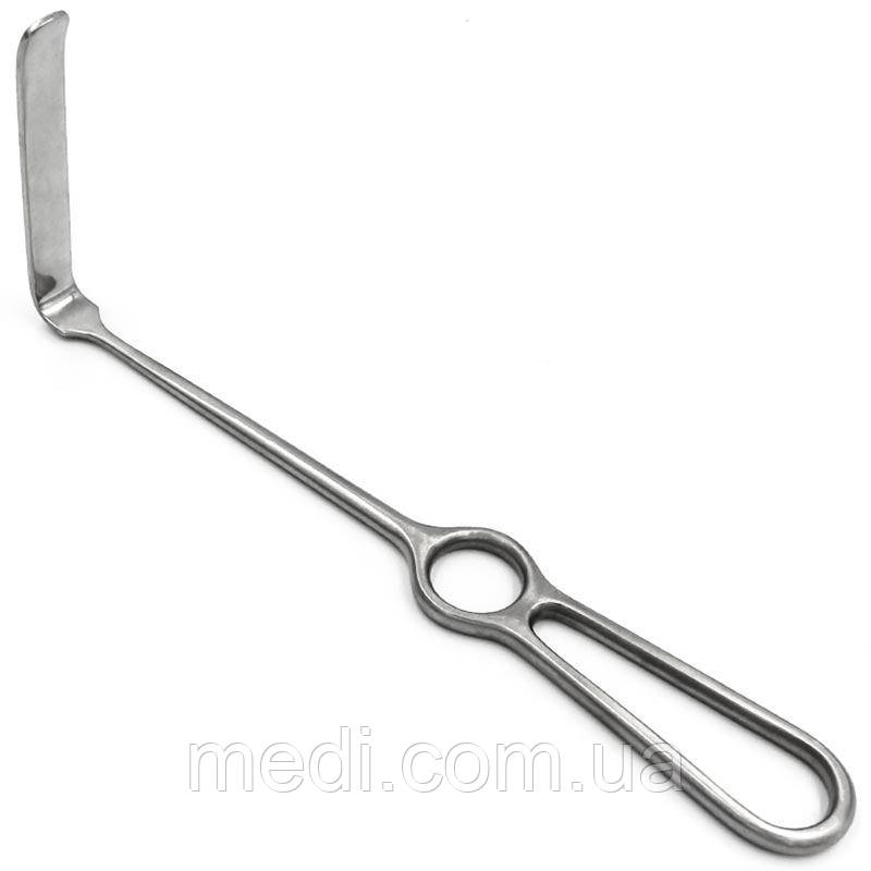 Ретрактор Кохера-Лангенбека (Kocher-Langenbeck), 80 мм х 12 мм, 215 мм 15-317-08-07, фото 1