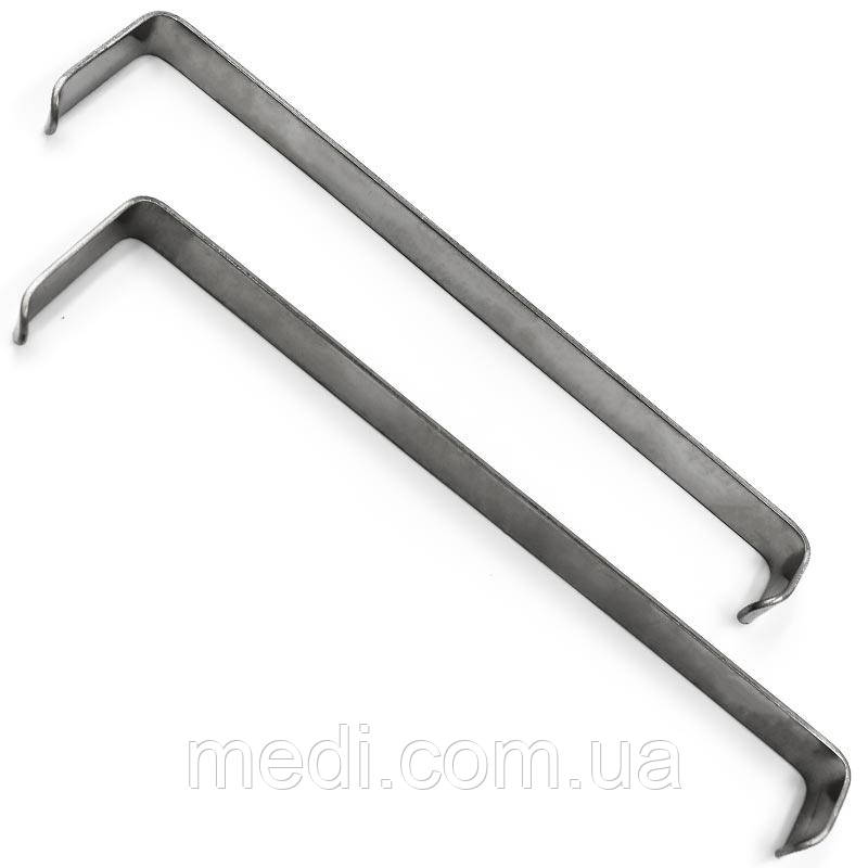 Гачок за Паркером-Фарабефом (Parker-Farabeuf) 120 мм, пластинчастий, парний 09.PI.420, фото 1