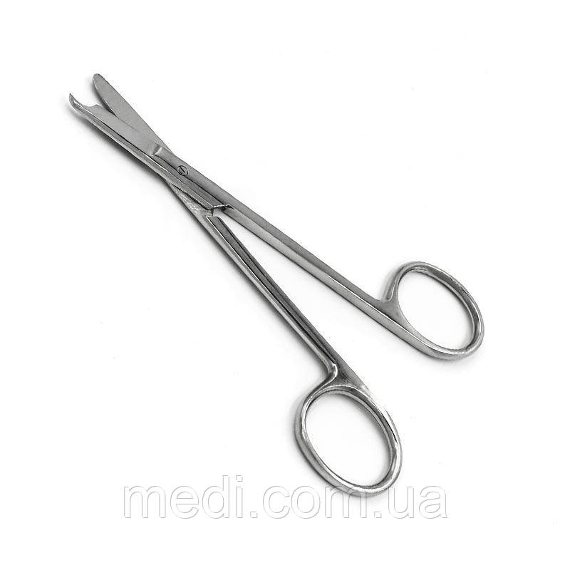 Ножиці лігатурні для зняття швів, 105 мм, Спенсера (Spencer) 03.PI.498, фото 1
