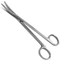 Ножиці хірургічні зігнуті, 150 мм за Мікстером (Mixter) 03.PI.399