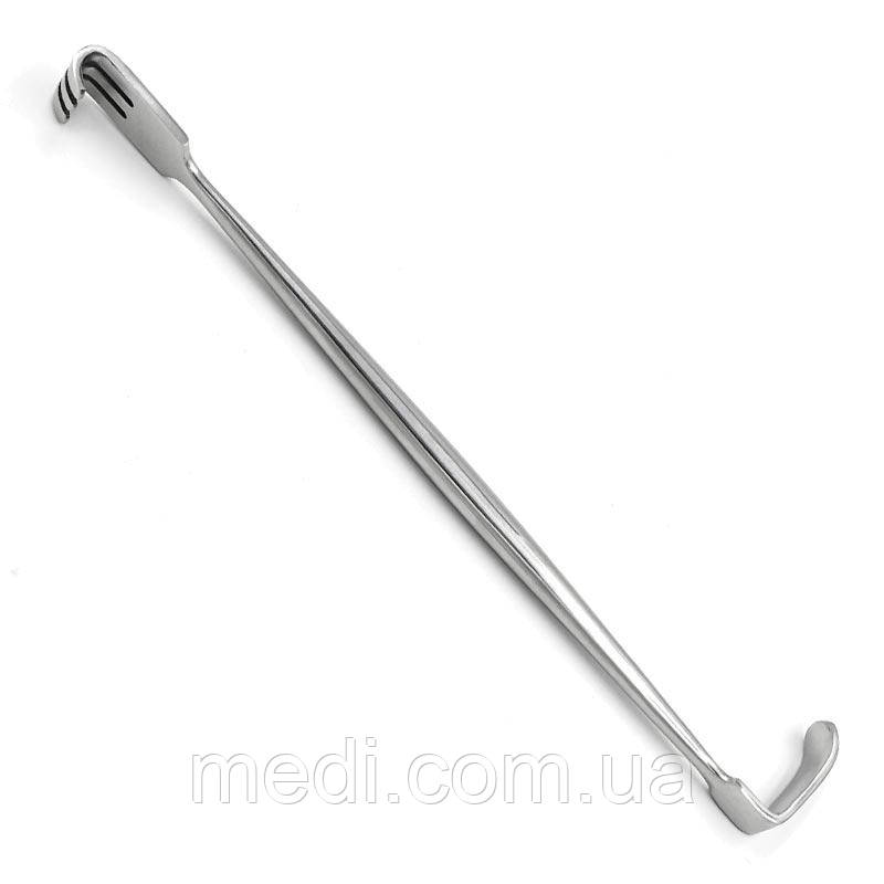 Ретрактор-гачок Сенн-Міллера (Senn-Miller), тупий, 160 мм 09.PI.148, фото 1