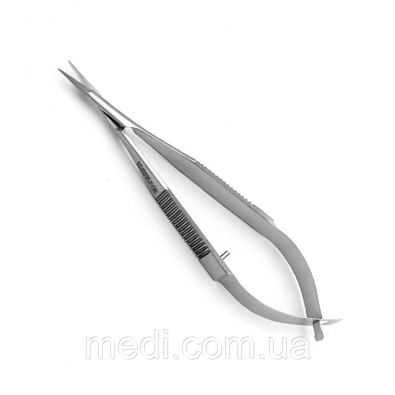 Ножиці за Ваннасом (Vannas), прямі, гострокінцеві, 100 мм DHS-02-473-10, фото 1