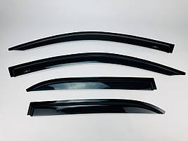 Дефлектори вікон (вітровики) клейкі/накладні Mercedes GLE-klasse W167 2019+ (HIC)