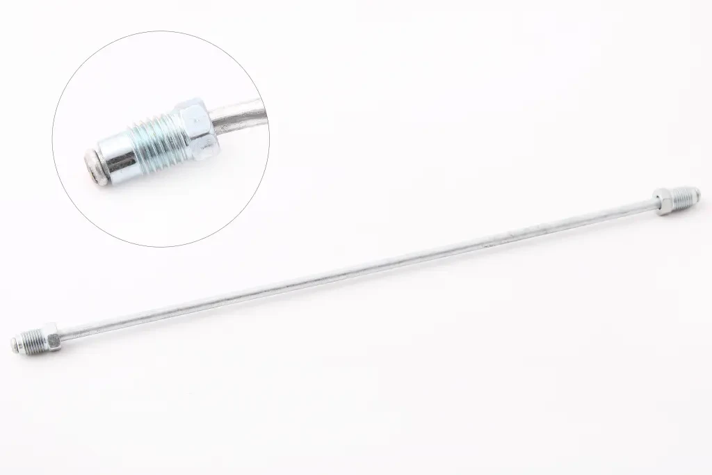 Трубка гальмівна d 5мм 300 мм штуцер 10*1.0 штуцер 10*1.0, фото 1