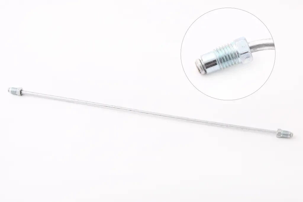 Трубка гальмівна d 5мм 400 мм штуцер 10*1.0 штуцер 10*1.0, фото 1