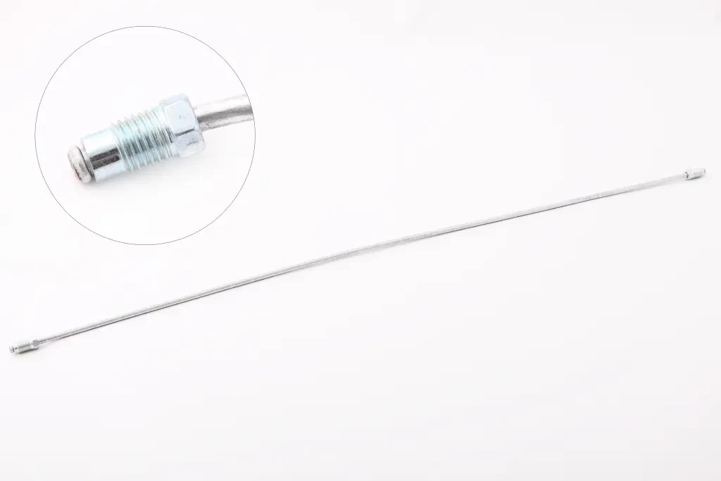 Трубка гальмівна d 5мм 700 мм штуцер 10*1.0 штуцер 10*1.0, фото 1