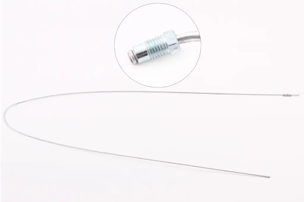 Трубка гальмівна d 5мм 2500 мм штуцер 10*1.0, фото 1