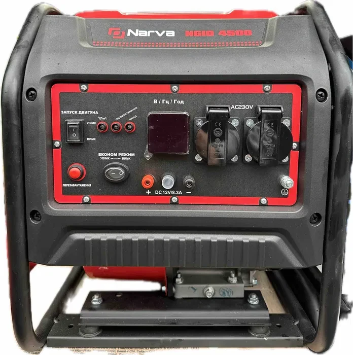 Інверторний генератор однофазний для дому 4,0/4,5 кВт, Narva NGIO-4500, фото 1