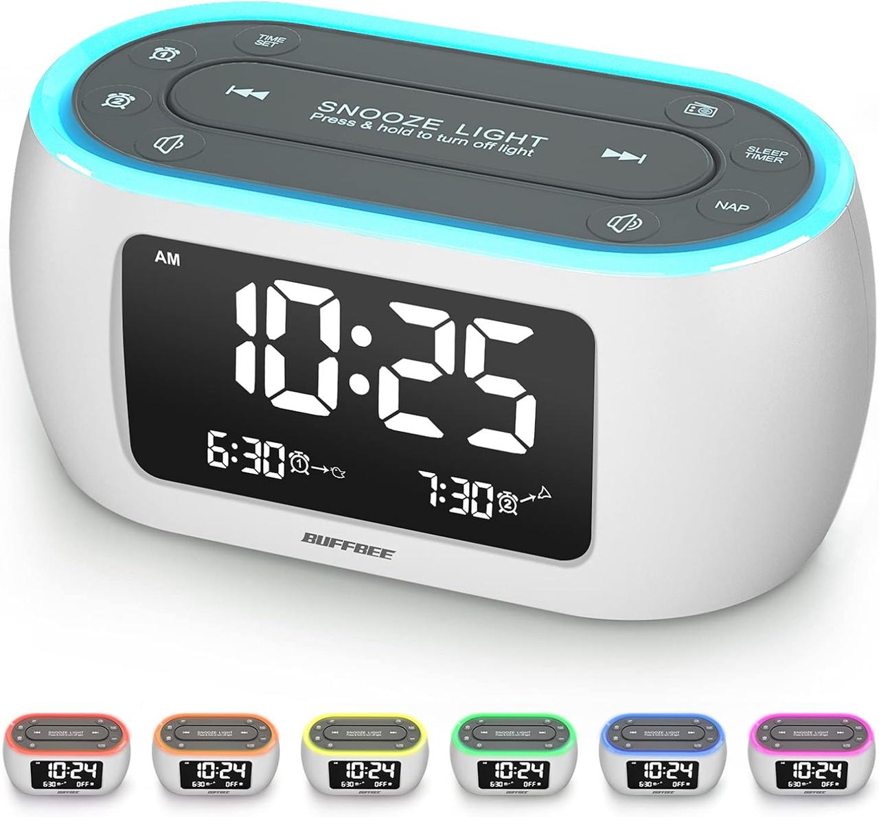Настільний будильник Buffbee Radiowecker RS1W