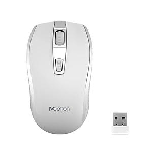 Бездротова комп'ютерна мишка MeeTion MT-R560 1200DPI блютуз миша для комп'ютера ноутбука пк - Білий, фото 1
