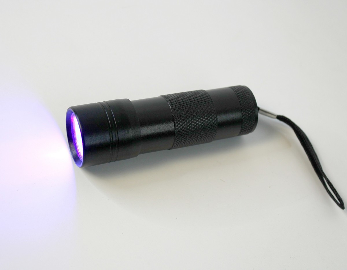 UV/LED-ліхтарик для сушіння нігтів 12 Вт, Чорний, фото 1