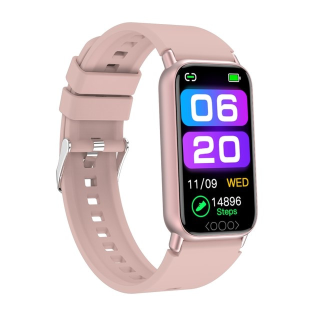 Фітнес-браслет Smart Fitness Band жіночий смарт браслет, спортивний смарт годинник smart watch, рожевий